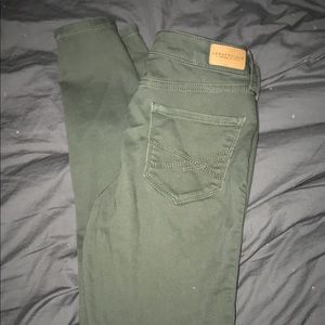 Army Green Jeggings